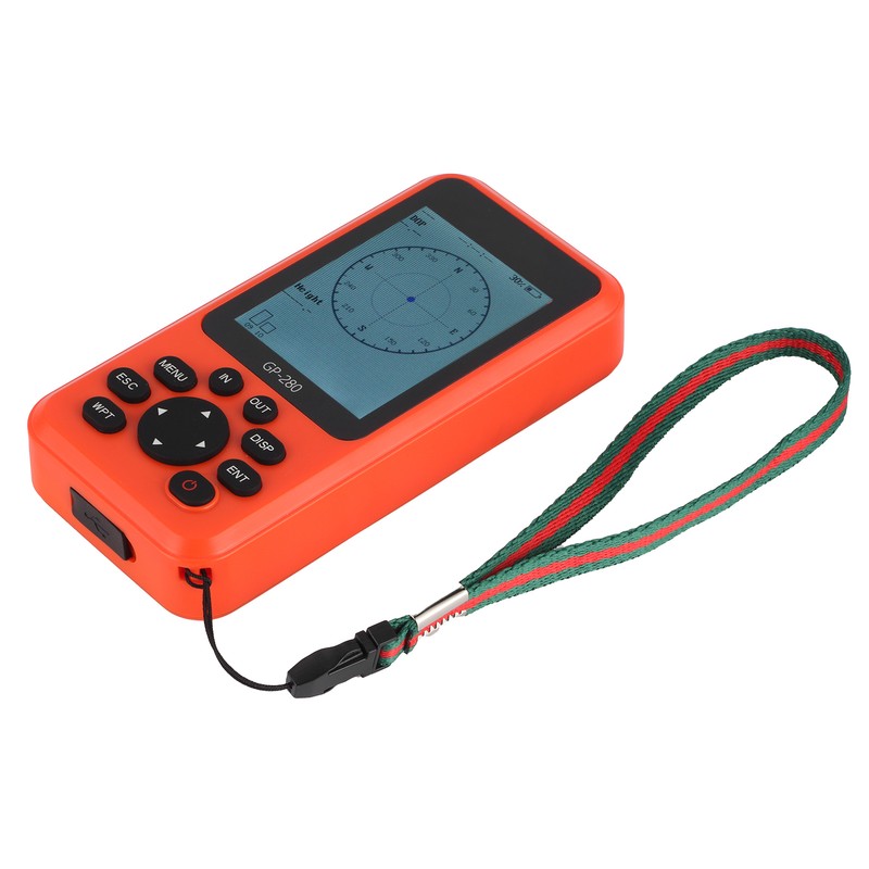 2.8in Handheld GPS Navigator High Sensitivity with MultiFunction Display Screen