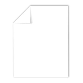Wausau Exact Vellum Bristol, White 92 Brightness, 250 Count, 8.5 x 11 Inches (81318)