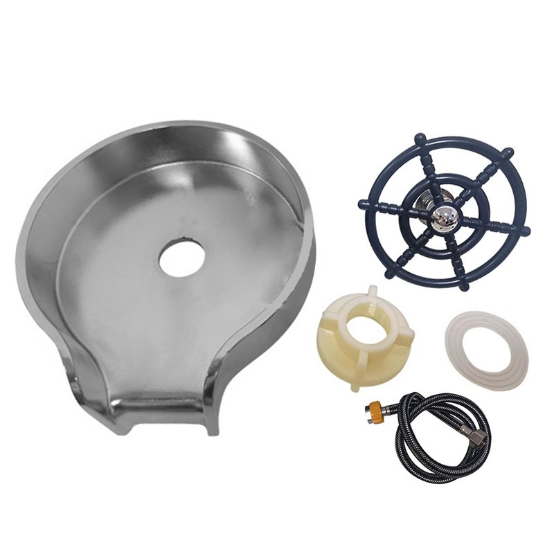 High Pressure Cup Washers Stainless Steel Automatic Sink Cup Rinser