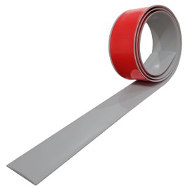 Rubber Bond Kitchen Stove Gap Covers, Self-Adhesive Stove Counter Gap Cover for Oven, Stovetops & Counters | Flexible Stove Space Fillers & Easy to Clean (48 Inches, Grey)