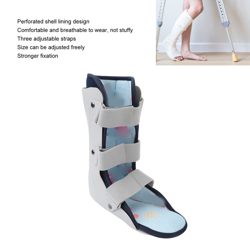 Kids Ankle Brace Comfortable Breathable Adjustable Child Walking Boot for