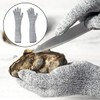 RUFCRIL Cut Resistant Gloves with Long Sleeves Food Grade, LEVEL