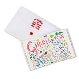 Catstudio Charleston Dish & Hand Towel | Great for Kitchen, Bar, & Bathroom