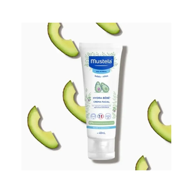 Mustela Crema Facial Hydra Bebé 40ml Piel Normal 40g