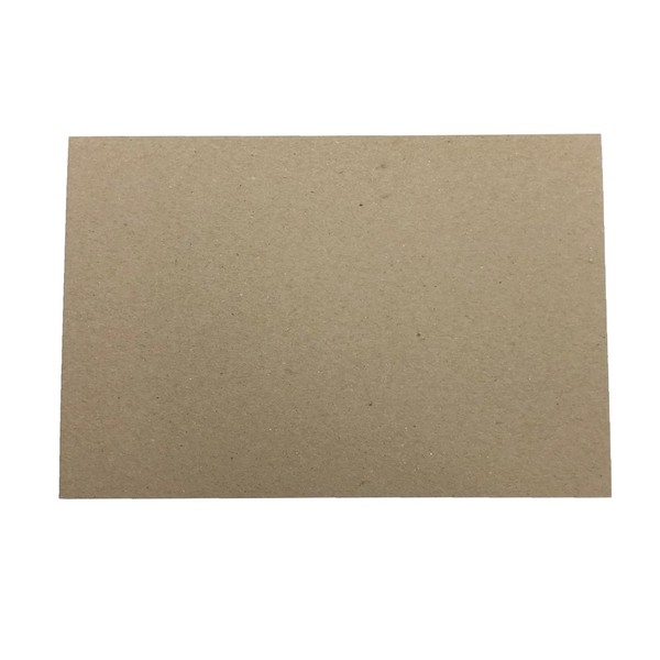 30pt 4" x 6" Brown Kraft Cardboard Chipboard (100 Pieces)
