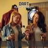 BFSYRR Dart Flights, Dart Flights and Stems, 8 Pack Black