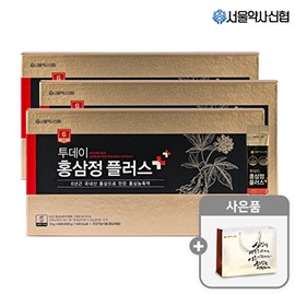 Seoul Pharmacist Credit Union Ginsenoside 15mg 6-year-old Today Red Ginseng Extract Plus Stick 60 Packets 3 Years Old No Option / 서울약사신협 진세노사이드 15mg 6년근 투데이 홍삼정 플러스 스틱 60포 3세 옵션없음