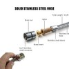 Handheld Shower Head Rain Showerhead Combo 5 Spray Settings High