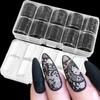 SILPECWEE SILPECWEE 20 Rolls Lace Nail Transfer Foil - White