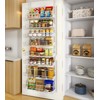 Mefirt Over The Door Pantry Organizer, Wall Mount Spice Rack,
