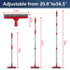 ITTAHO 2 Pack Grout Brush with Long Handle, Swivel Cleaning