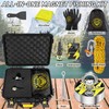 FINDMAG Double Sided 1000 lbs Pulling Force Magnet Fishing Kit