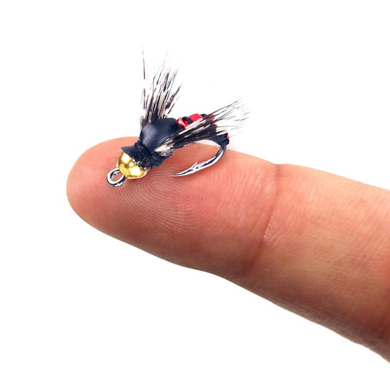 10 Pieces Trout Flies Lures, Imitation Insects Flies Baits Bionic