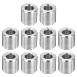 PATIKIL M3 Stainless Steel Spacers, 12Pcs Metal Spacer 3mm ID x 6mm OD x 6mm L Screw Standoff for 1/8" or M3 Screw