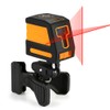 Self-Leveling 2 Lines Red Laser Level Professional Horizontal and Vertical