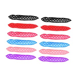 Beavorty 24pcs Flexible Sponge Hair Curlers Non-damaging Sleep Rollers for Effortless Curls for Ages Easy Diy Hair Styling and Travel
