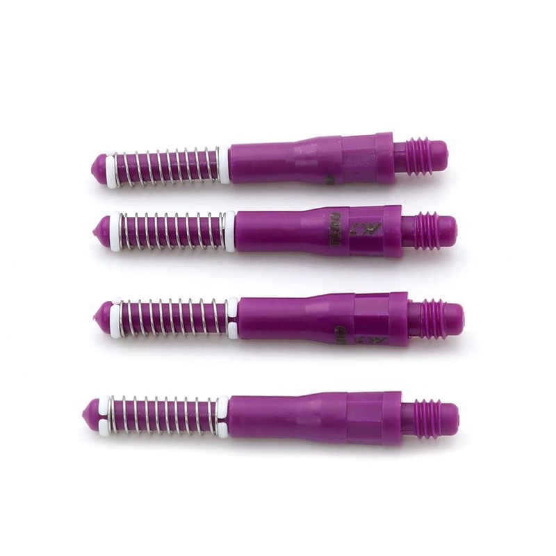 CUESOUL TERO Purple AK7 Dart Shafts Built-in Spring Telescopic, Set