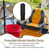 Zero Turn Mower Handle & 5 Gallon Trash Bucket Bracket,