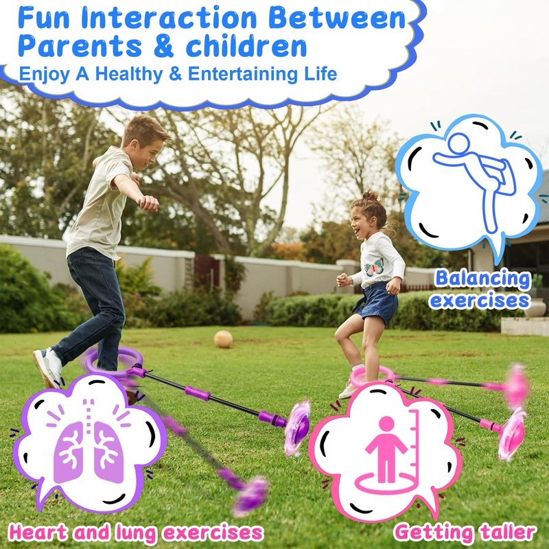 TZEKING Springring Fußkreisel,Kinder Blinkender Springring Fußkreisel,Swing Wheel mit Lichtrad,Zähler,Timer,Kalorienzähler,Faltbarer Ankle