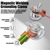 Fukaisu Welding Magnetic Grounding Clamp, Strong Magnetism Welding Support Clamp