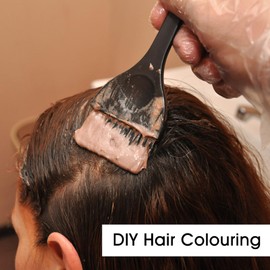 oruola 6pcs Balayage Kit, Highlighting Board and Hair Color Brush,Hair Dying Tools, 3 Sized Balayage Board with Teeth and 3 Types of Hair Dye Brush for Hair Coloring Dyeing DIY Hairdressing Tint Tool