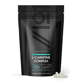 L-Carnitine 2000mg Complex with BioPerine® - Energy & Metabolism Support - Boosted with Vitamin D3, B2, B3, B6, Biotin & Chromium – 120 Vegan Capsules.
