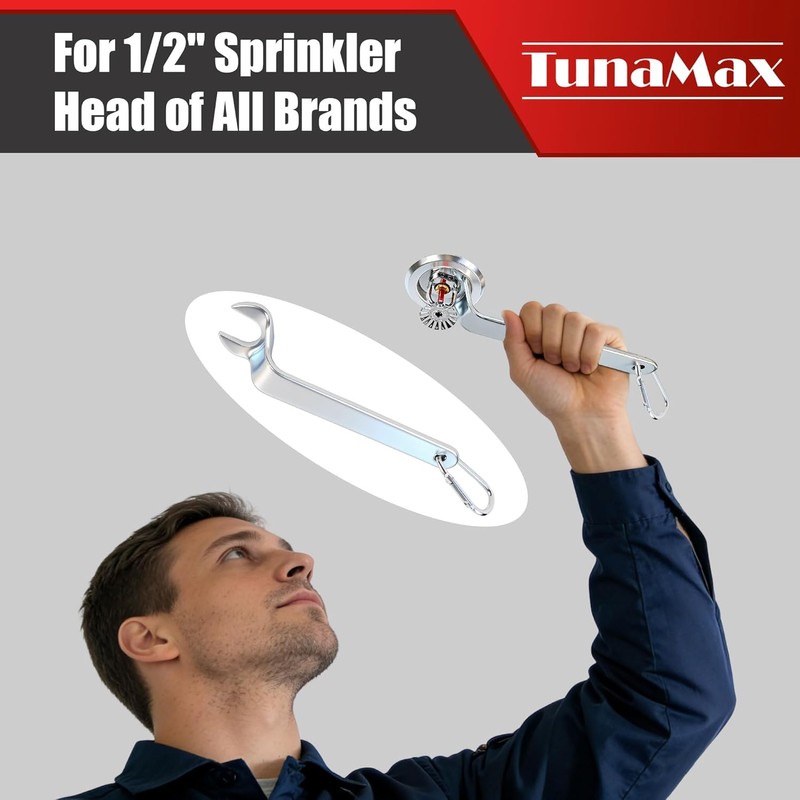 TunaMax Universal Fire Sprinker Head wrench for 1/2" Semi-recessed or