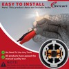 Svicari 2PCS Side Marker Light Bulb Socket Holder Compatible with