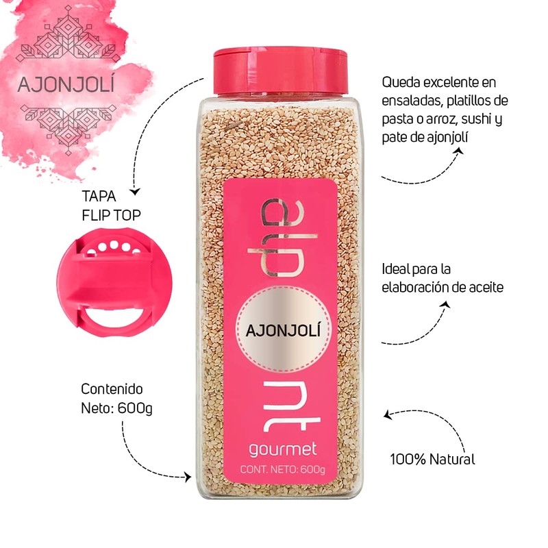 ALPONT GOURMET Ajonjolí, 600 g