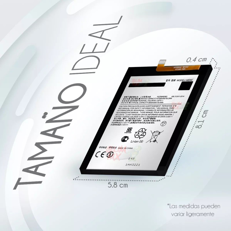 Slim Company Bateria Pila Para Moto G Stylus 5g 2021