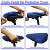 JIAJUNFS Waterproof Bicycle Seat Covers Rainproof, UV-Resistant dustproof and Windproof