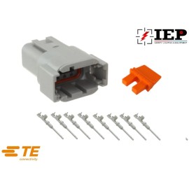 Deutsch 8 PIN DEUTSCH DTM04-08PA WATERPROOF CONNECTOR KIT CRIMP CONTACTS