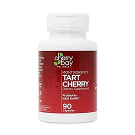 Montmorency Tart Cherry Dietary Supplement 480mg | 90 Count | Non-GMO & Gluten Free | Helps Support Joint Health