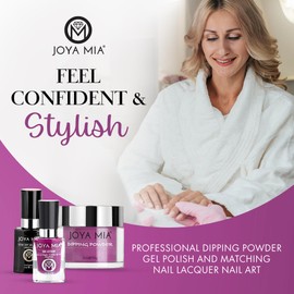 JOYA MIA Professional Dipping Powder 2oz jar and 15mL bottles (3in1-36)