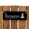 Slate Sign - Rock Garden - Slate Decorative Sign Engraved