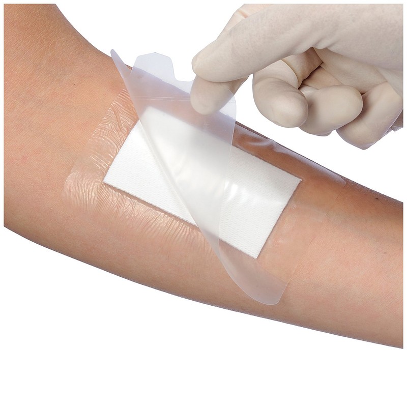 アルケア マルチフィックス・パッド 透湿・防水性パッド付フィルムドレッシング 16921 2号 100枚