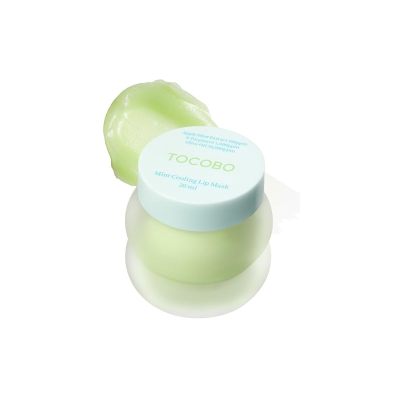 TOCOBO Mint Cooling Lip Mask – Cooling Relief Lip Sleeping