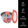 S'well Stainless Steel Salad Bowl Kit 64oz, Marble Swirl, Comes