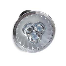 Klgeivb 940nM IR Illuminator, E26 E27 Infrared Spotlight Light Bulb Lamp 9W (3 High Power 3Watt LED), 45°, to Enhance Night Vision of IR Cameras, for CCTV Clear Surveillance Images at Night (940nm)
