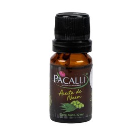 Aceite de Neem Puro PACALLI | 10 ml | (Paquete de dos) | Aceite Natural para Cuidado Personal y Belleza