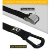 Double Circle Quick Adjust Numbered Straps for Gymnastic Rings -