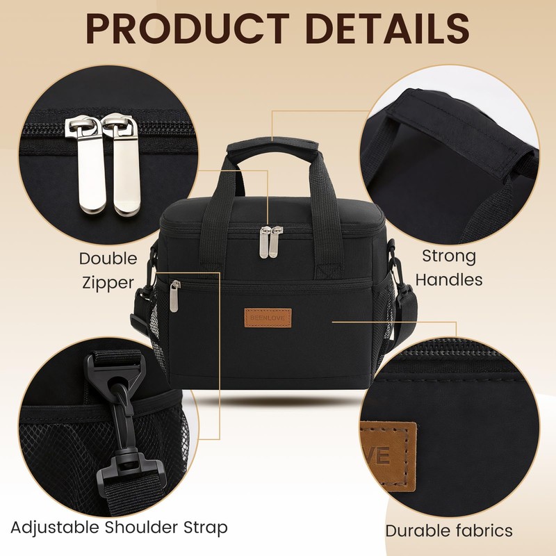 Lunch Bag for Men and Women Insulated,Large Lunch Box with