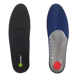 CS MEDIC , Unisex Adult Orthopaedic Insoles - black, size: 39