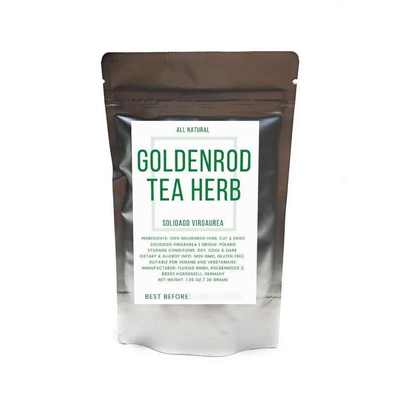 Goldenrod Tea Herb - Natural, Cut & Dried Solidago Virgaurea