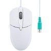 3R System 3R Scroll Optical Mouse PS2 White 3R-KCMS01PWT