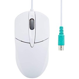 3R System 3R Scroll Optical Mouse PS2 White 3R-KCMS01PWT