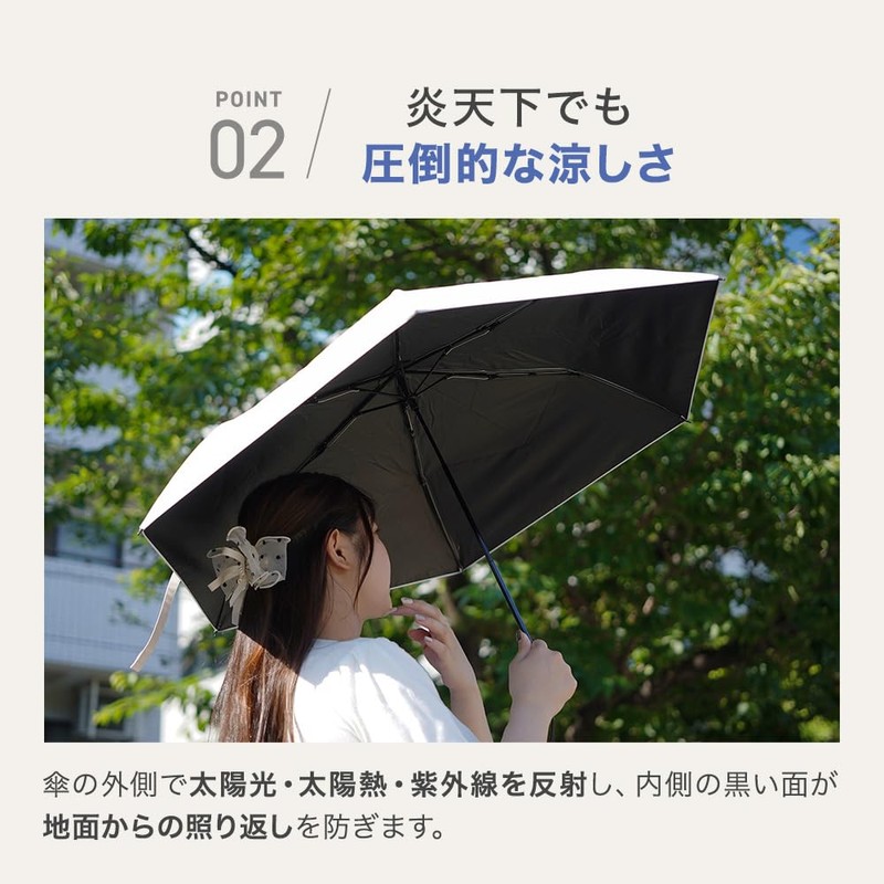 Folding Parasol, For Rain or Shine, Ultra Lightweight, 99% UV