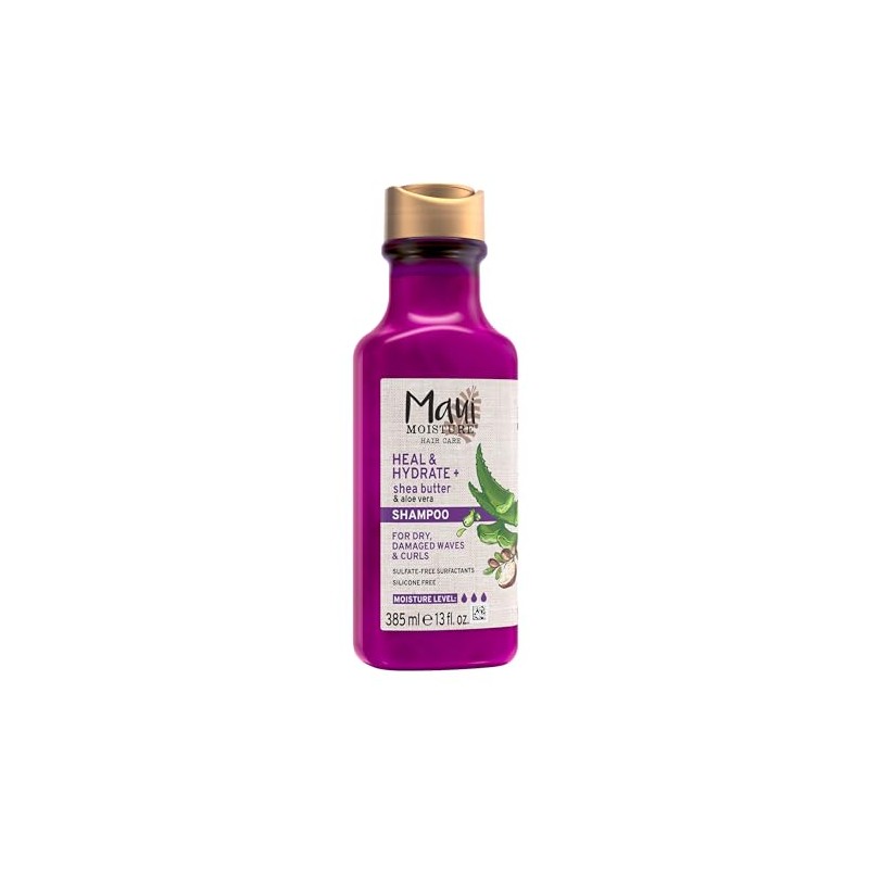 Maui Moisture, Heal & Hydrate + Shea Butter, Shampoo, Hidrata