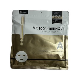 CICIBELLA VC100 Retinol Sheet Mask Made in Japan- 30 Sheets