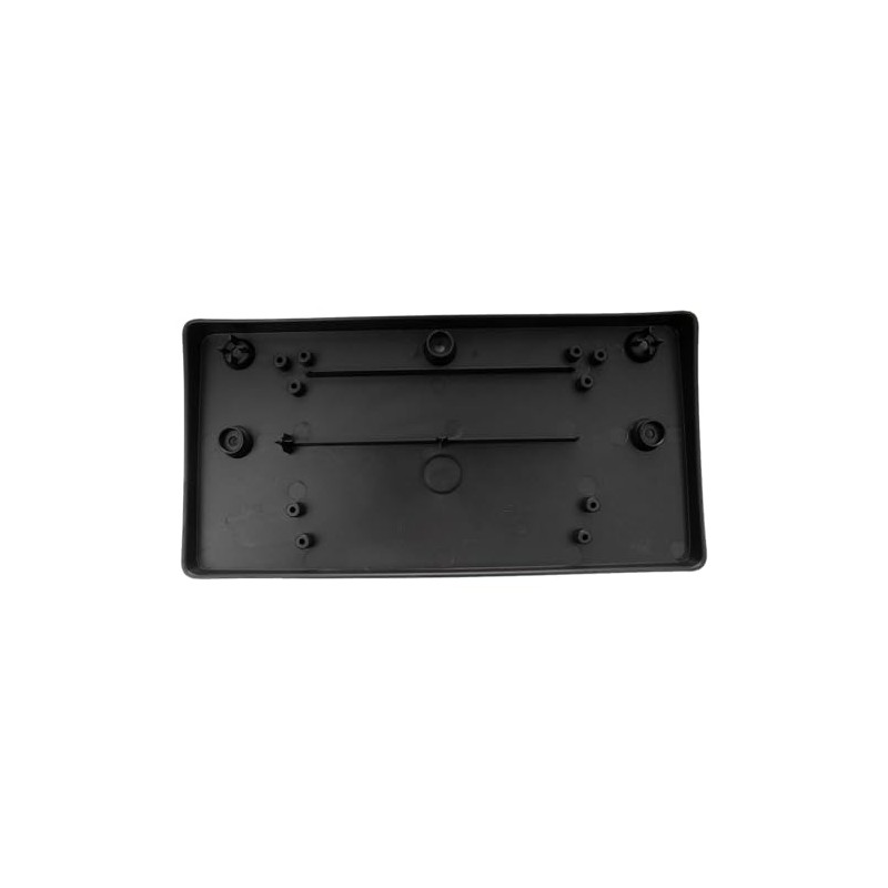 TRQ Front License Plate Bracket Black Compatible with 2018-2023 Land